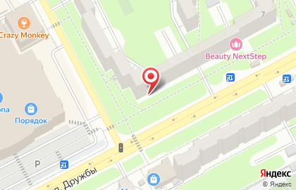 Аптека Мелодия здоровья в Центральном районе на карте