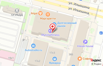 Магазин рыбы на ул. Ильюшина, 14к на карте