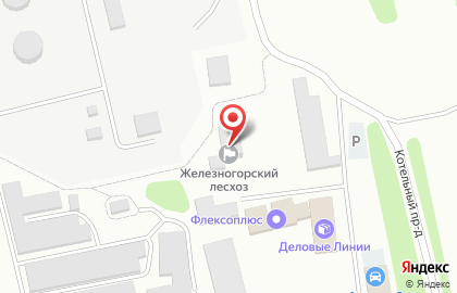 Отдел комитета лесного хозяйства Курской области по Железногорскому лесничеству на карте