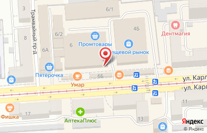 Магазин чулочно-носочных изделий чулочно-носочных изделий в Челябинске на карте