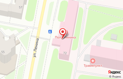 Медицинская лаборатория Ralzo на улице Ленина на карте