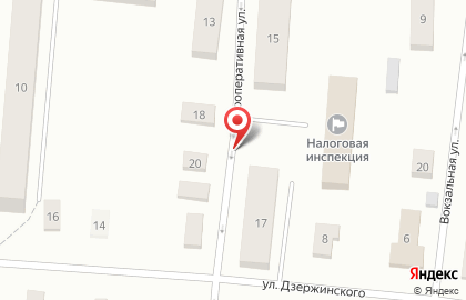 Пищевой Промкомбинат на Кооперативной улице на карте