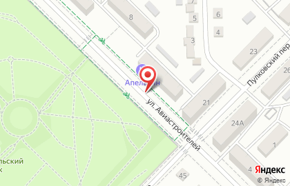 Авиценна, Ленинский район на улице Авиастроителей на карте
