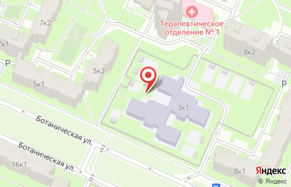 Детский сад №33 комбинированного вида в Санкт-Петербурге на карте