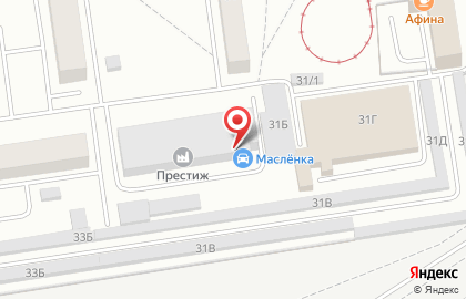 Торговый дом Масленка в Орджоникидзевском районе на карте