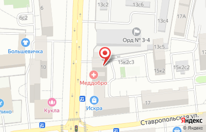 Детская академия Шаг Вперед на карте