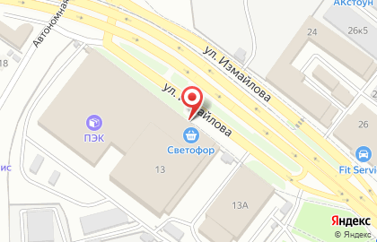 Девяточка в Железнодорожном районе на карте