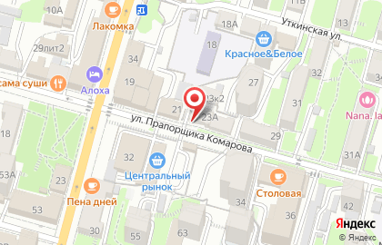 Студия дизайна Март на карте