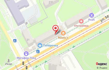 Магазин текстиля в Перми на карте
