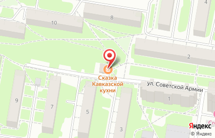 Частный мастер на улице Советской Армии на карте