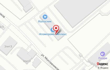 Торговый дом Гекса-Урал в Железнодорожном районе на карте
