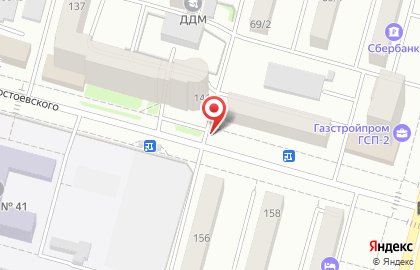 Альфа-номерА на улице Достоевского на карте