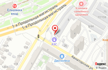 АЗС в Волгограде на карте