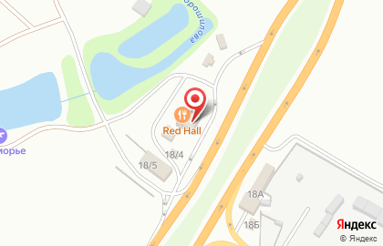 Гостинично-ресторанный комплекс red Hall на карте