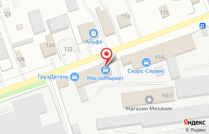 Магазин Мир Подшипников в Омске на карте