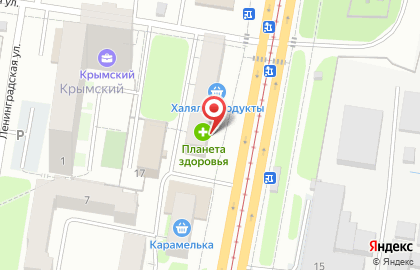 Салон-парикмахерская Дуэт на улице Гагарина на карте