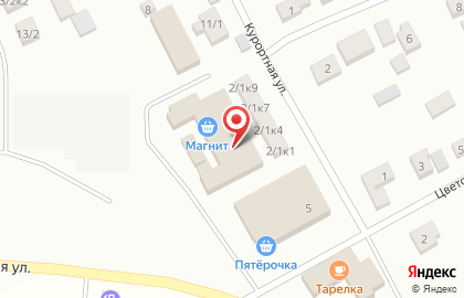 Караоке-бар ФаСоль на Курортной улице на карте