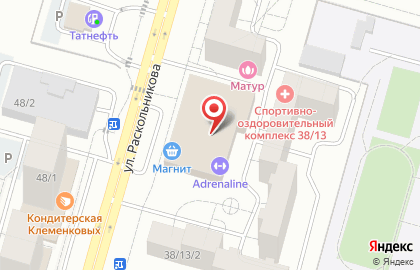 Магнит Маркет в Набережных Челнах на карте