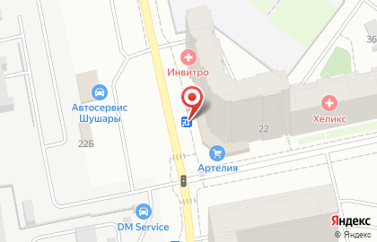 Супермаркет Дикси в Пушкинском районе на карте