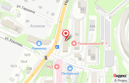 Салон европейского серебра Ista на Некрасовской улице на карте