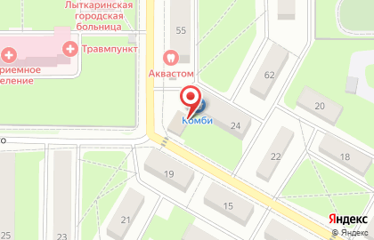 Рябинушка на улице Ухтомского на карте