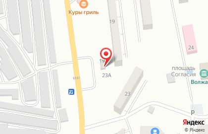 Телекоммуникационная компания ВолгаАэроТелеком на улице Жилгородок на карте