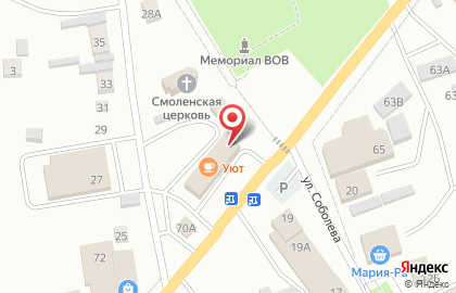 Мясная лавка на Заводской улице на карте