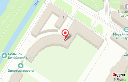 Государственный музей-заповедник Царское Село в Санкт-Петербурге на карте