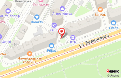 Туристическая компания Дилижанс в Нижегородском районе на карте