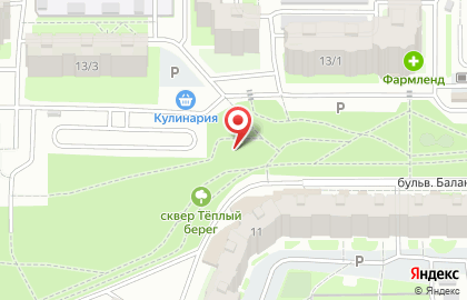Автостоянка в Уфе на карте