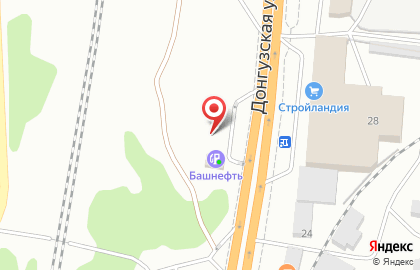 АЗС Башнефть в Ленинском районе на карте