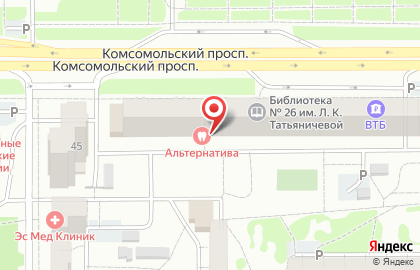 Стоматология Альтернатива на карте