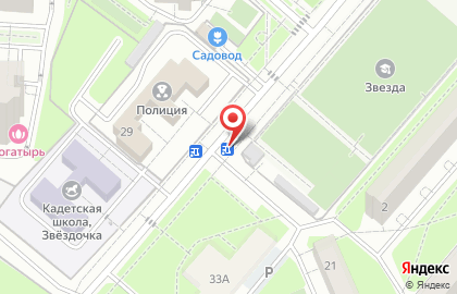 Футбольная спортивная школа Звезда на Котельниках на карте