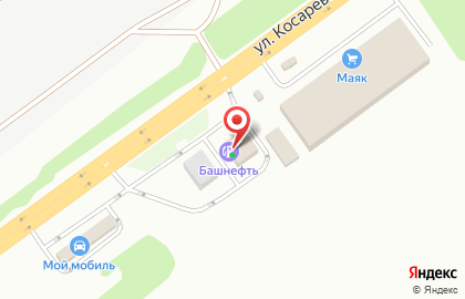 АЗС в Саранске на карте