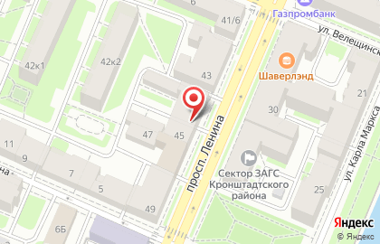 Ресторан Золотой лев в Калининском районе на карте