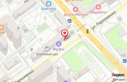 Магазин эротических товаров Desire в Центральном районе на карте