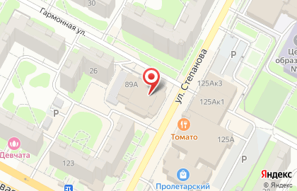 Рекламно-производственная компания Прогресс в Пролетарском районе на карте
