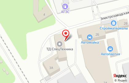 Представительство Hoermann в России Хёрманн Руссия на Электрозаводской улице на карте