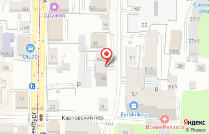 Строящиеся объекты, ОАО Риэлтстрой-НЭБ на Большой Подгорной улице на карте