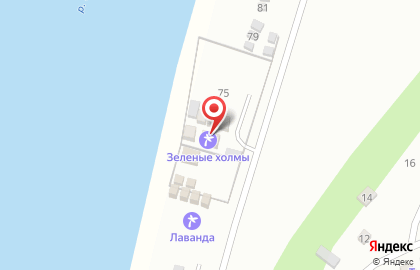 База отдыха Зеленые холмы на карте