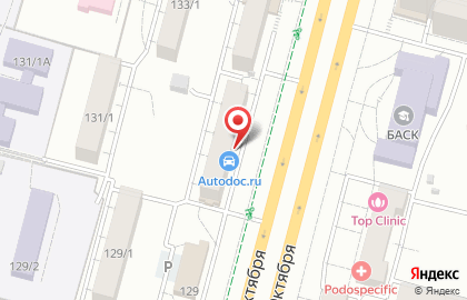 Магазин автотоваров Autodoc.ru в Орджоникидзевском районе на карте