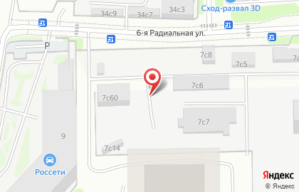 Банкомат, Московский банк Сбербанка России, ОАО, Южный административный округ на 6-й Радиальной улице на карте