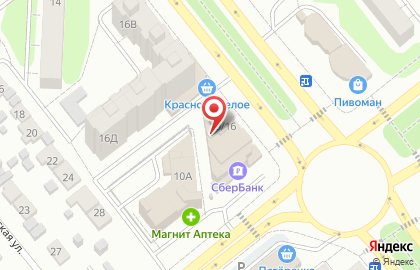 Банкомат на проспекте Текстильщиков на карте