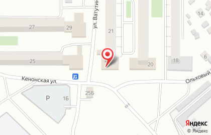 Магазин одежды, ИП Дубинина Е.В. на карте