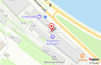 Ледовый комплекс City Sport на метро Нагатинская на карте