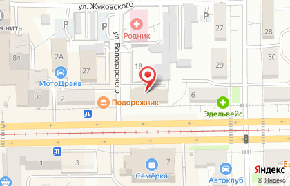 Правовой сервис Результат на карте