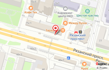 Салон оптики Очкарик в Москве на карте