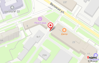 Журнал Телесемь в Великом Новгороде на карте