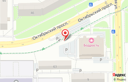 Автостоянка в Кемерово на карте