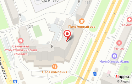 Сеть ювелирных магазинов The Gold на улице Комарова на карте